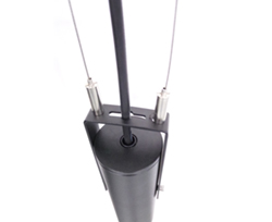 đèn treo trần chống thấm, đèn treo trần chỉnh hướng, đèn treo trần chỉnh góc chiếu, đèn treo trần bằng dây chỉnh hướng, adjustable pendant led