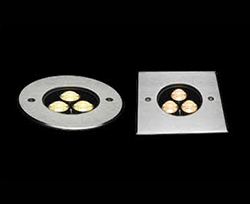 đèn led âm đất, đèn led ngoài trời âm đất, đèn led dưới đất, power led inground light, asymmetrical inground light, led inground light