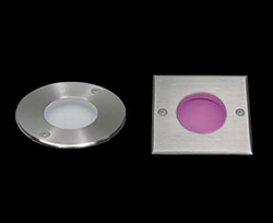 đèn âm đất, đèn âm sàn, đèn led âm đất loại nhỏ, smooth surface light small size LED inground light, smooth LED inground light