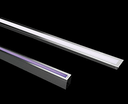 Đèn led thanh âm đất IP67, đèn led thanh âm đất góc chiếu mềm, led linear âm đất, recessed linear inground light