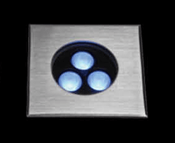 Đèn led âm sàn, đèn âm sàn gỗ 2 góc chiếu đều, đèn âm sàn gỗ đối xứng, symmetrical recessed wooden floor light