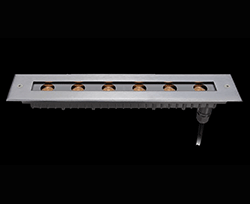 Đèn LED thanh âm đất đổi màu RGB, đèn LED thanh đổi màu RGB âm đất, recessed RGB LED Linear inground light