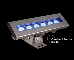 Đèn rọi dưới nước đổi màu RGB, đèn chiếu dưới nước đổi màu cao cấp, đèn rọi âm nước đổi màu RGB, high-grade RGB LED underwater spot light