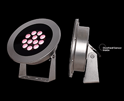 Đèn rọi dưới nước đổi màu RGB, đèn chiếu dưới nước đổi màu cao cấp, đèn rọi âm nước đổi màu RGB, high-grade RGB LED underwater spot light