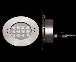 đèn âm nước, đèn âm hồ bơi, đèn âm bể bơi, đèn bể bơi, đèn hồ bơi, wall recessed LED pool light, đèn led hồ bơi