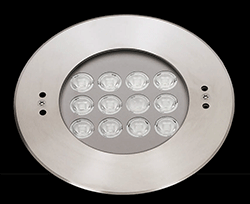 đèn âm nước, đèn âm hồ bơi, đèn âm bể bơi, đèn bể bơi, đèn hồ bơi, wall recessed LED pool light, đèn led hồ bơi